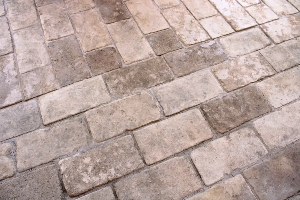 Pavage klinkers à Nivelles